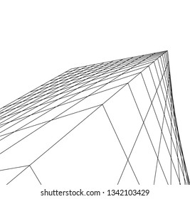 abstract 3d architecture