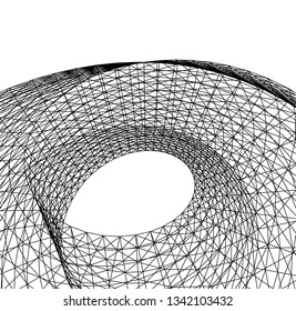 abstract 3d architecture