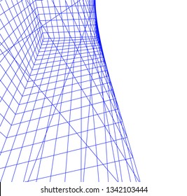 abstract 3d architecture