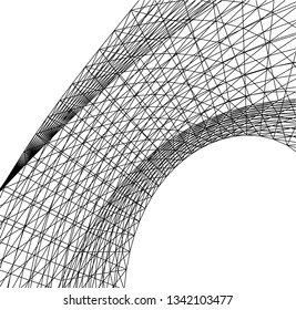 abstract 3d architecture