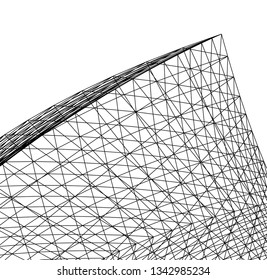 abstract 3d architecture