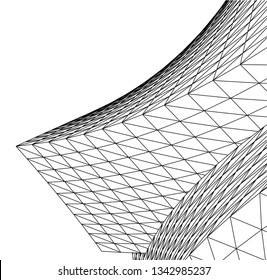 abstract 3d architecture