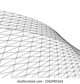 abstract 3d architecture