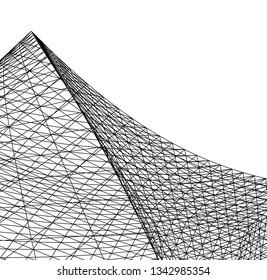 abstract 3d architecture