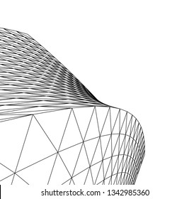 abstract 3d architecture