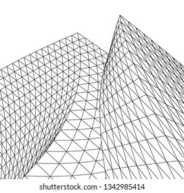 abstract 3d architecture