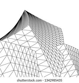 abstract 3d architecture