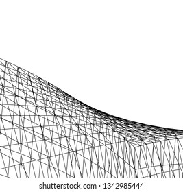 abstract 3d architecture