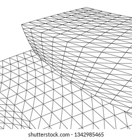 abstract 3d architecture