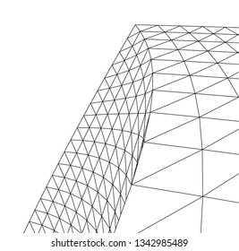 abstract 3d architecture