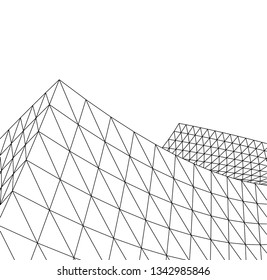 abstract 3d architecture