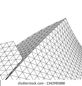 abstract 3d architecture