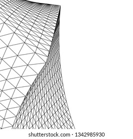 abstract 3d architecture