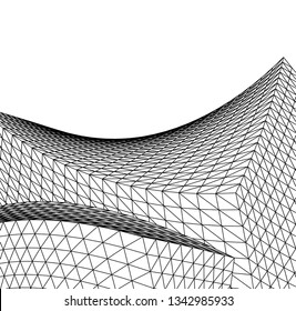 abstract 3d architecture