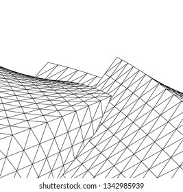 abstract 3d architecture