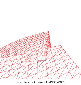 abstract 3d architecture
