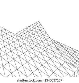 abstract 3d architecture