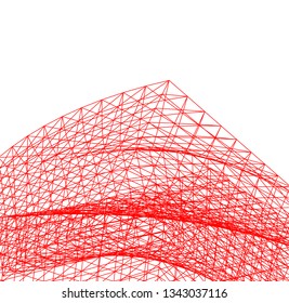 abstract 3d architecture