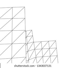 abstract 3d architecture