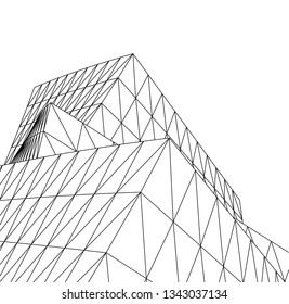 abstract 3d architecture