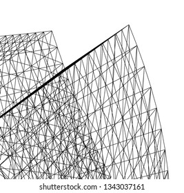 abstract 3d architecture