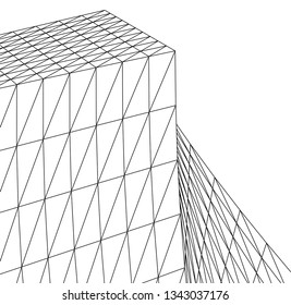 abstract 3d architecture