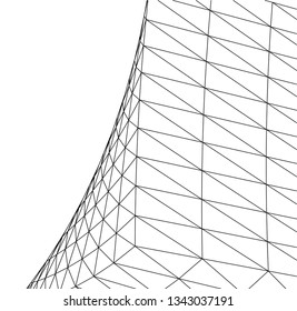 abstract 3d architecture