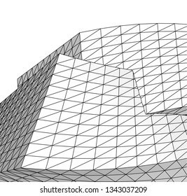 abstract 3d architecture