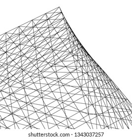 abstract 3d architecture