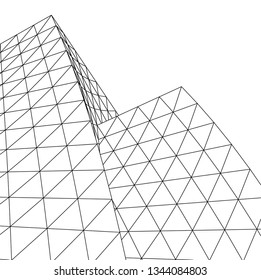 abstract 3d architecture