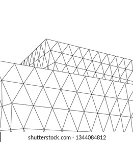 abstract 3d architecture