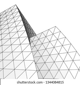 abstract 3d architecture