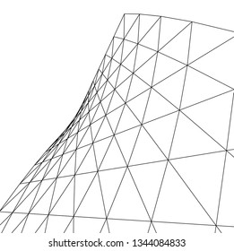 abstract 3d architecture