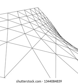 abstract 3d architecture