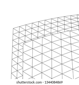 abstract 3d architecture