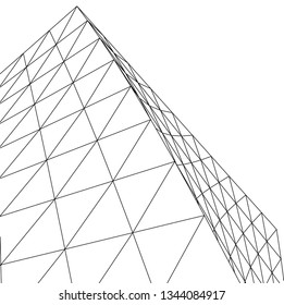 abstract 3d architecture