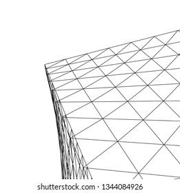 abstract 3d architecture
