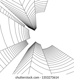 abstract 3d architecture