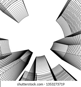 abstract 3d architecture