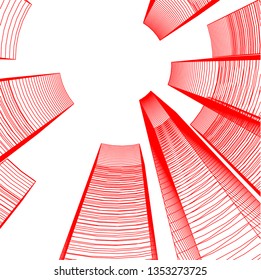 abstract 3d architecture