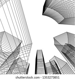 abstract 3d architecture