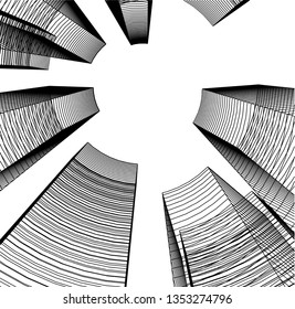 abstract 3d architecture