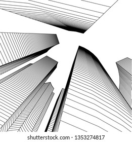 abstract 3d architecture