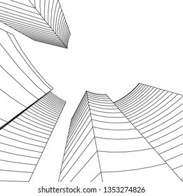 abstract 3d architecture