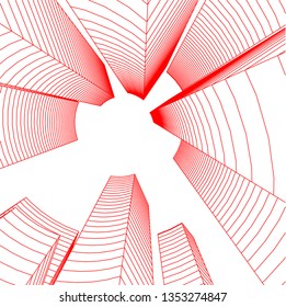 abstract 3d architecture