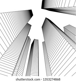 abstract 3d architecture
