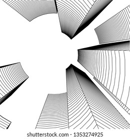 abstract 3d architecture