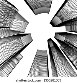 abstract 3d architecture