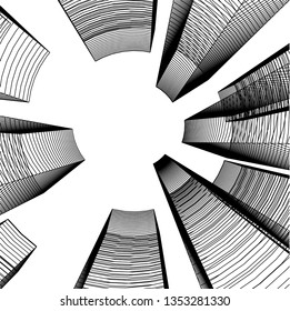 abstract 3d architecture