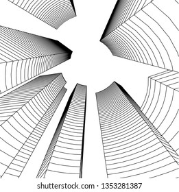 abstract 3d architecture
